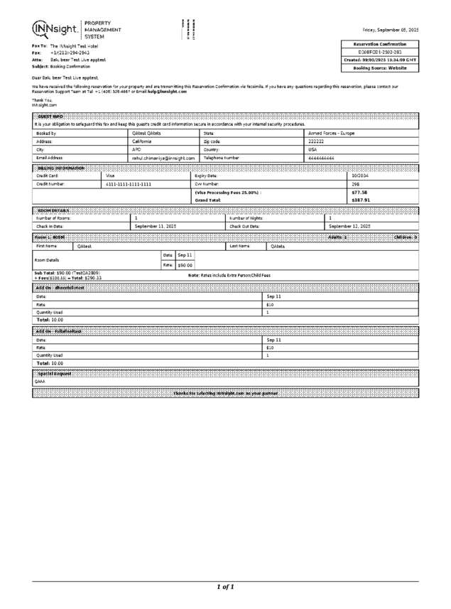 fax page