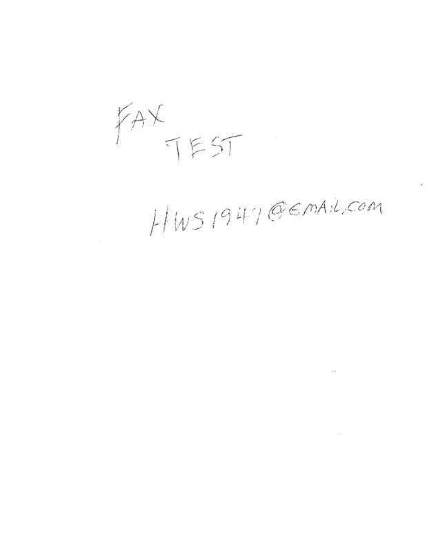 fax page