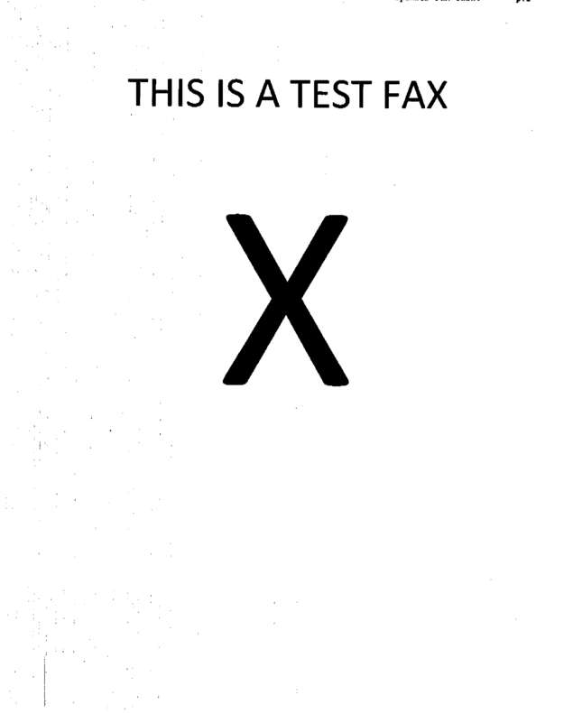 fax page
