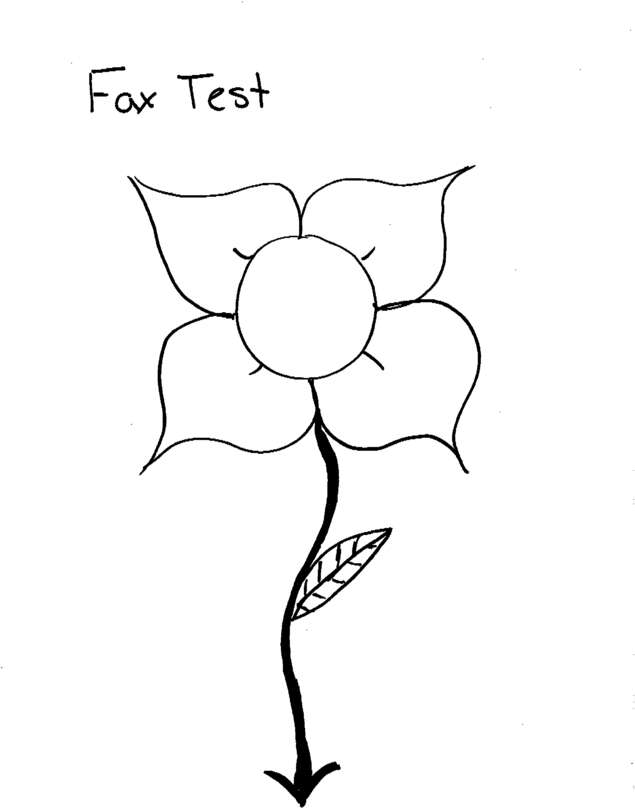 Fax page