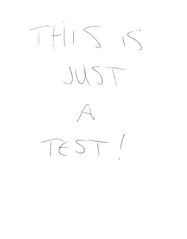 Fax page