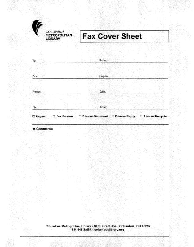 fax page