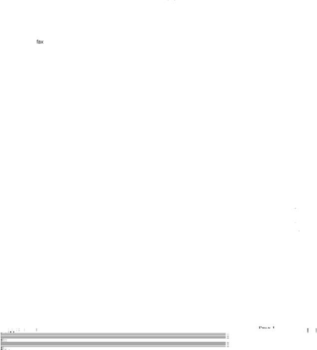Fax page