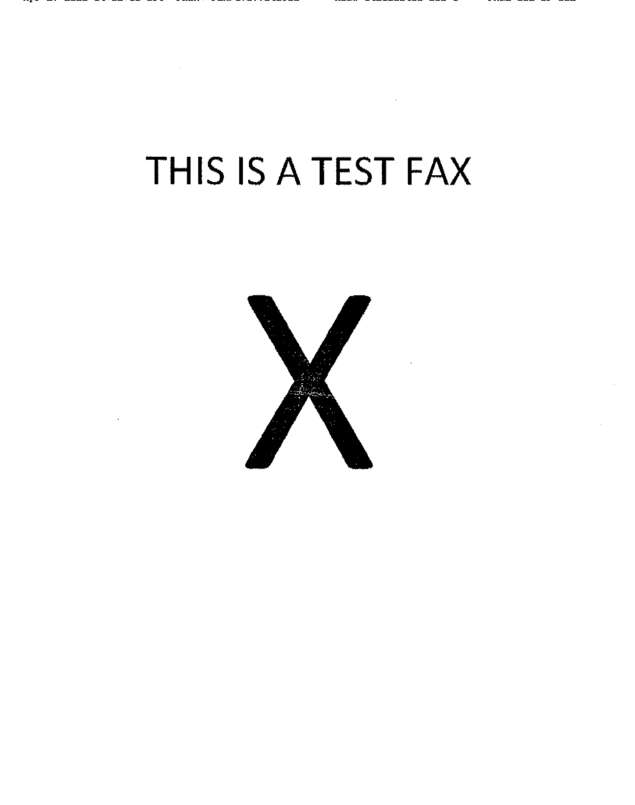 fax page