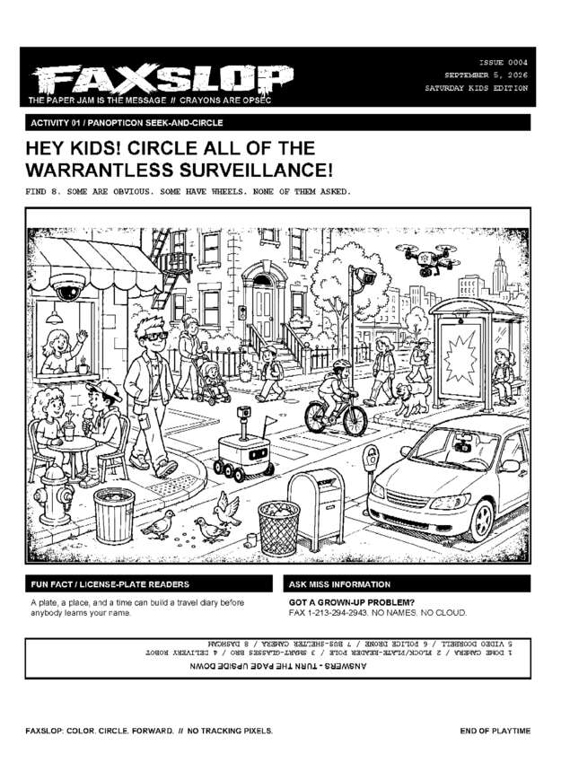fax page