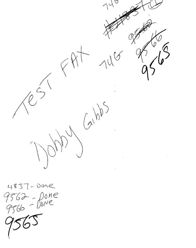 fax page