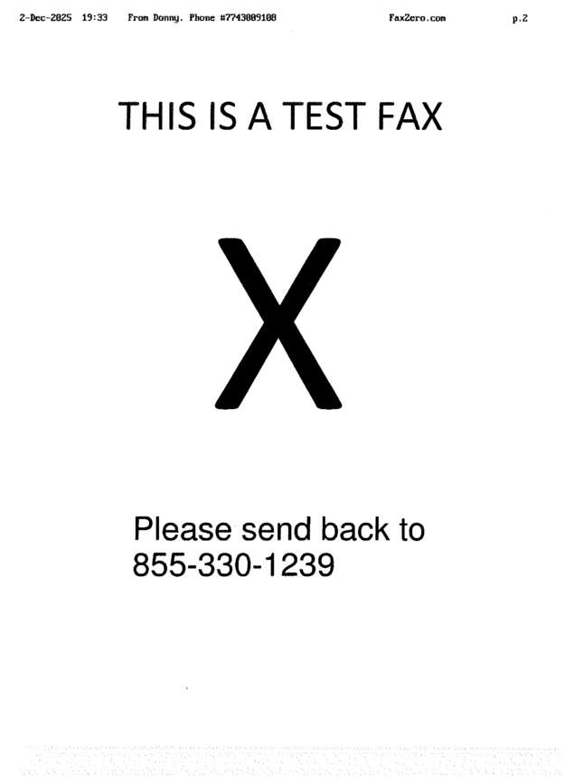 fax page