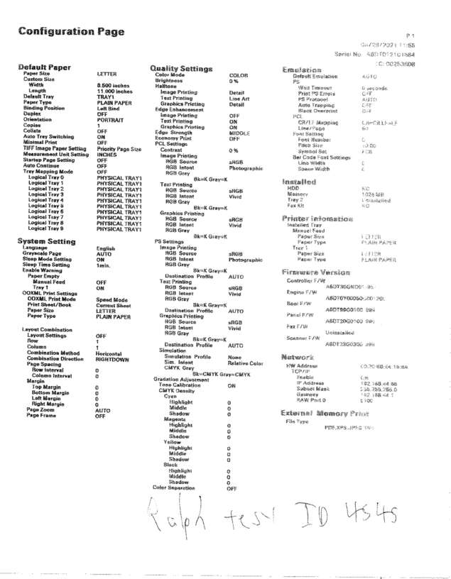 fax page