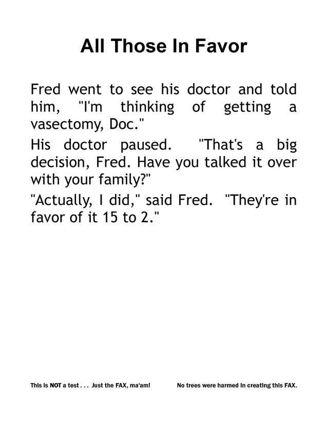 Fax page