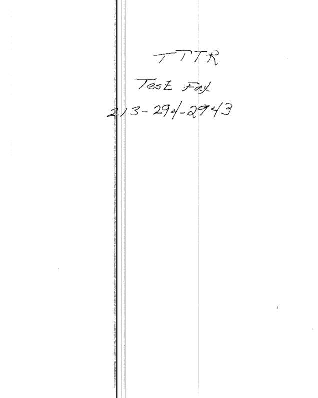 fax page