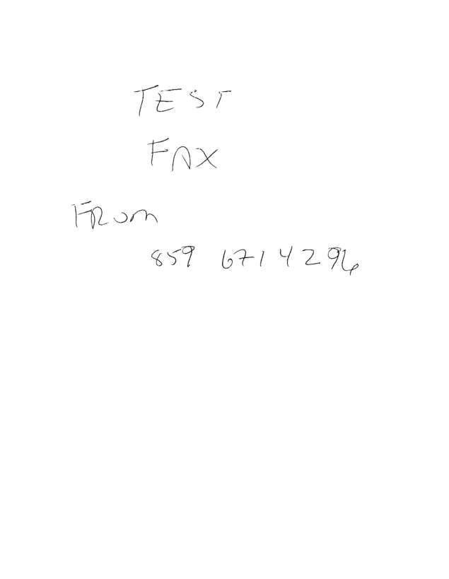 fax page