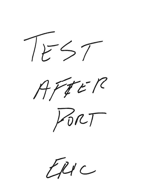 fax page