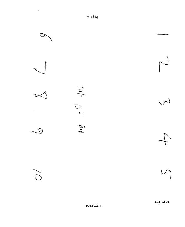 Fax page