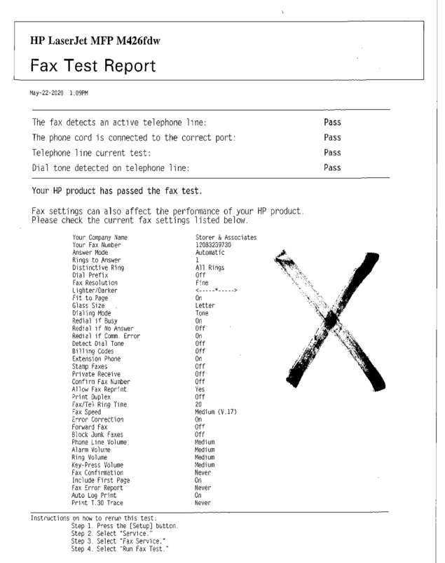 fax page