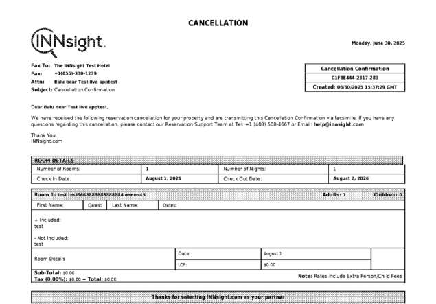 fax page