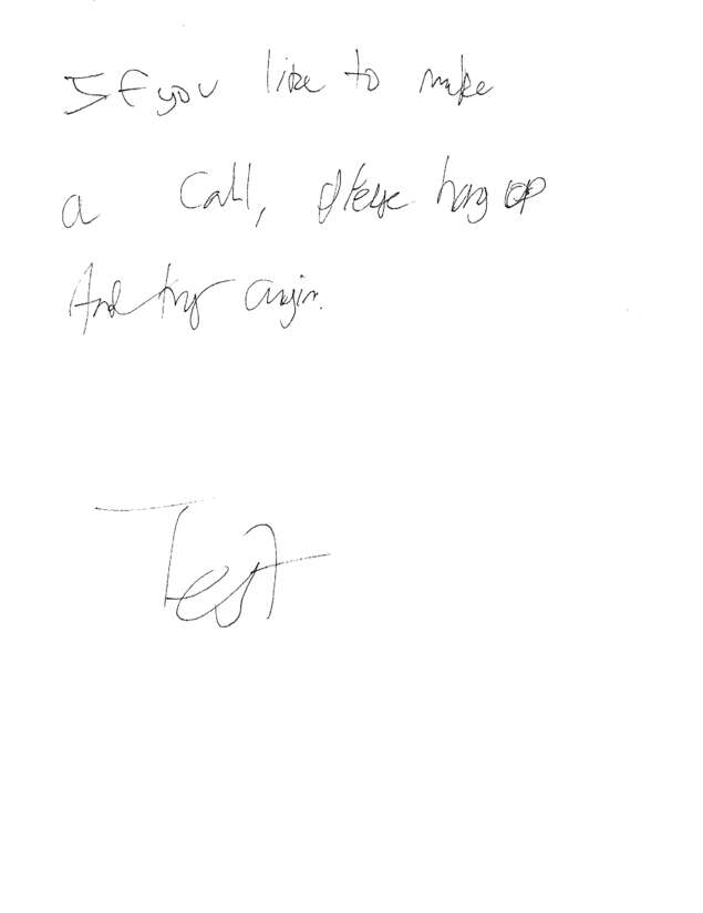 Fax page