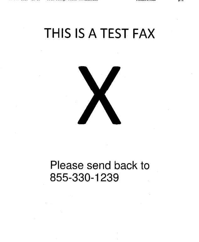 fax page