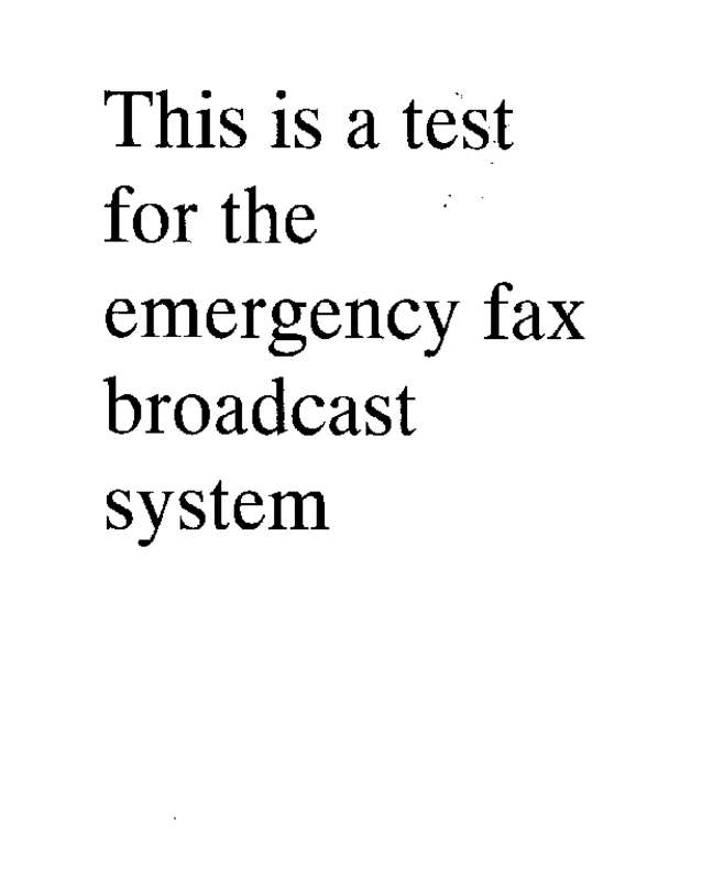 fax page