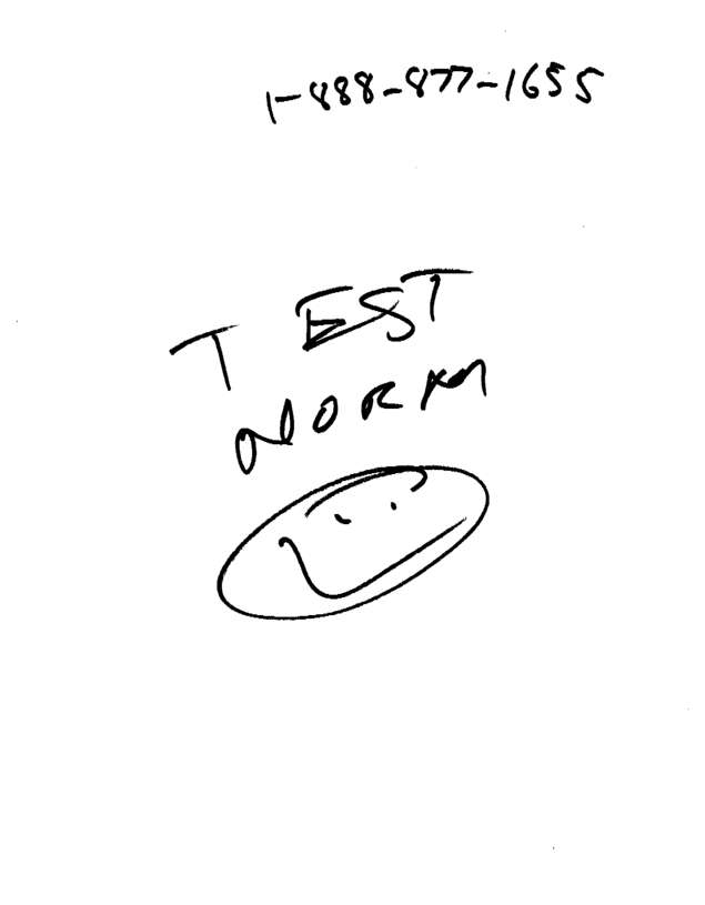 Fax page