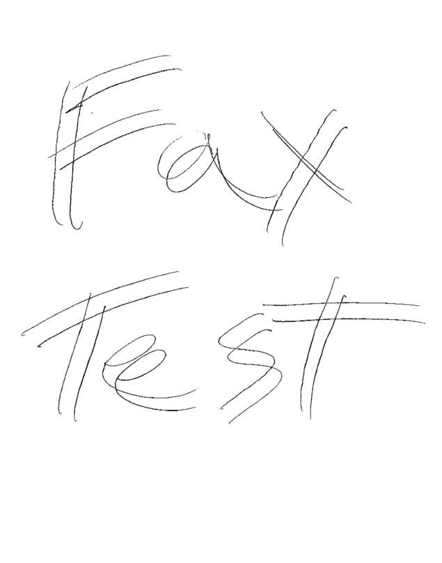fax page