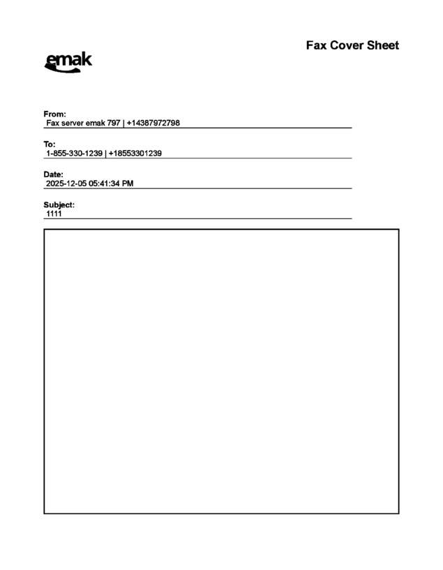 fax page