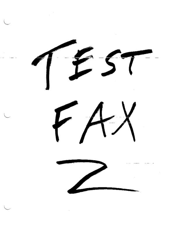 fax page