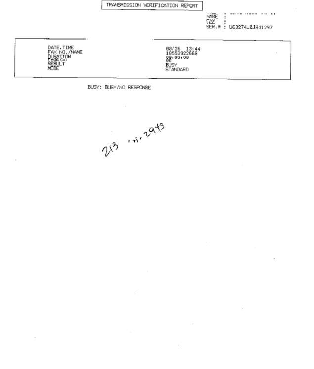 fax page