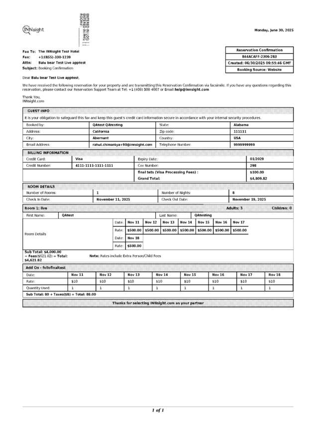 fax page