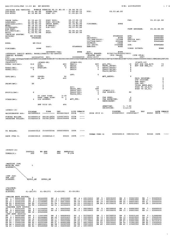Fax page