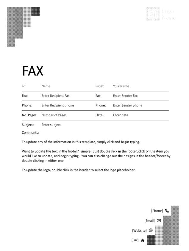 fax page