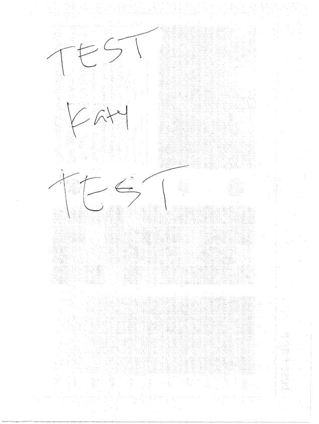 Fax page