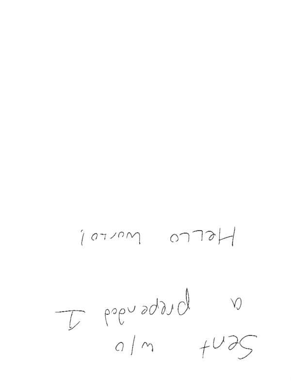 fax page