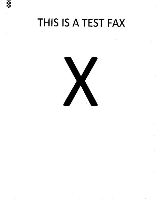 fax page