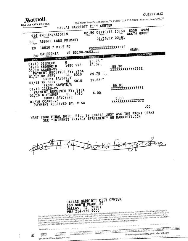 Fax page