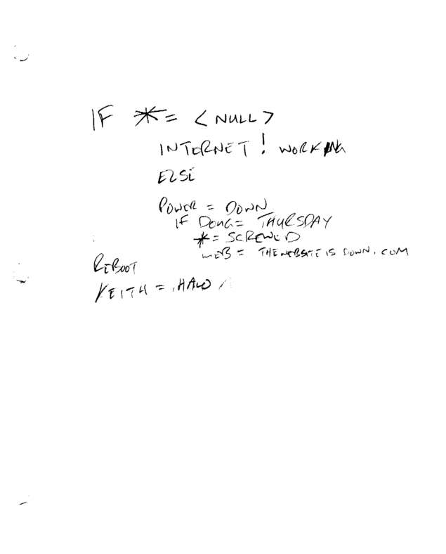 Fax page