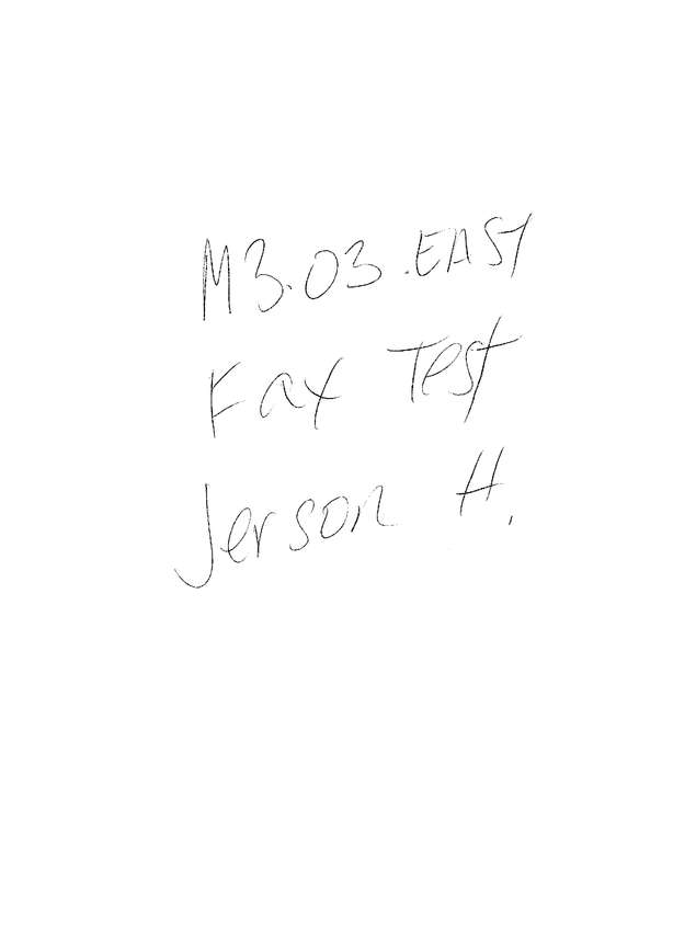 Fax page