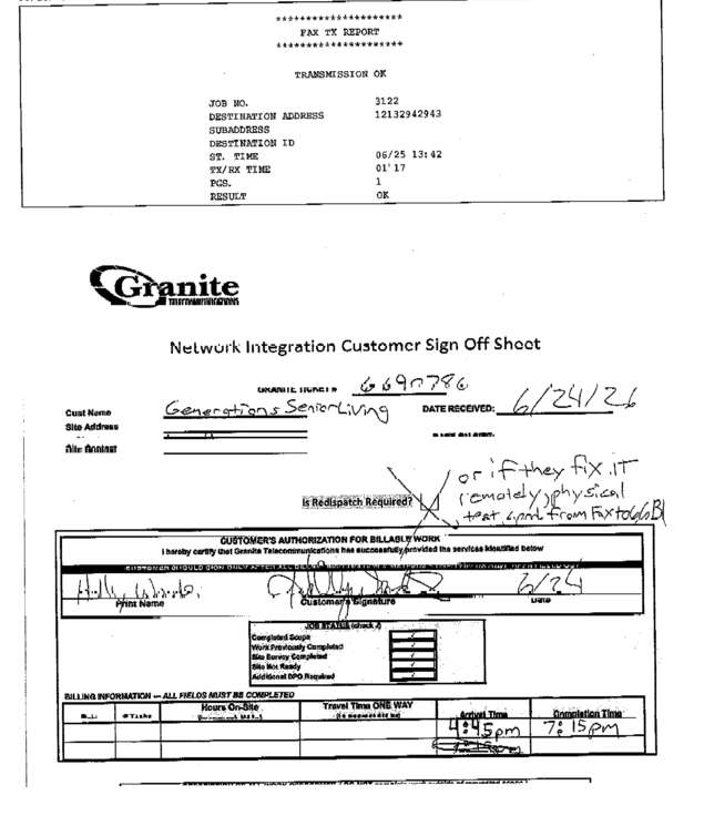 fax page