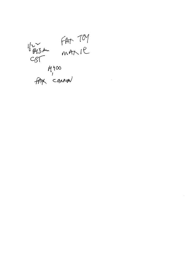Fax page