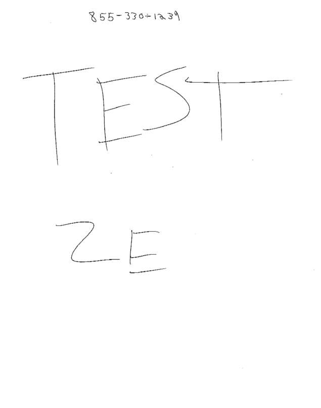 fax page