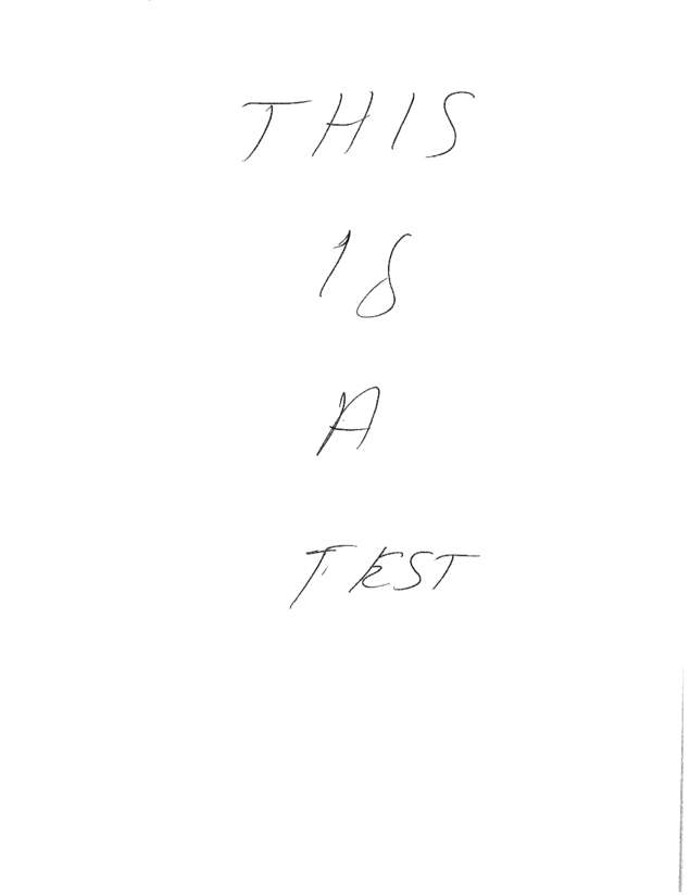 Fax page