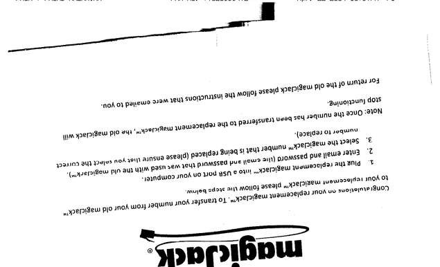 Fax page