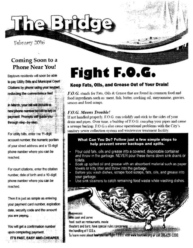 Fax page