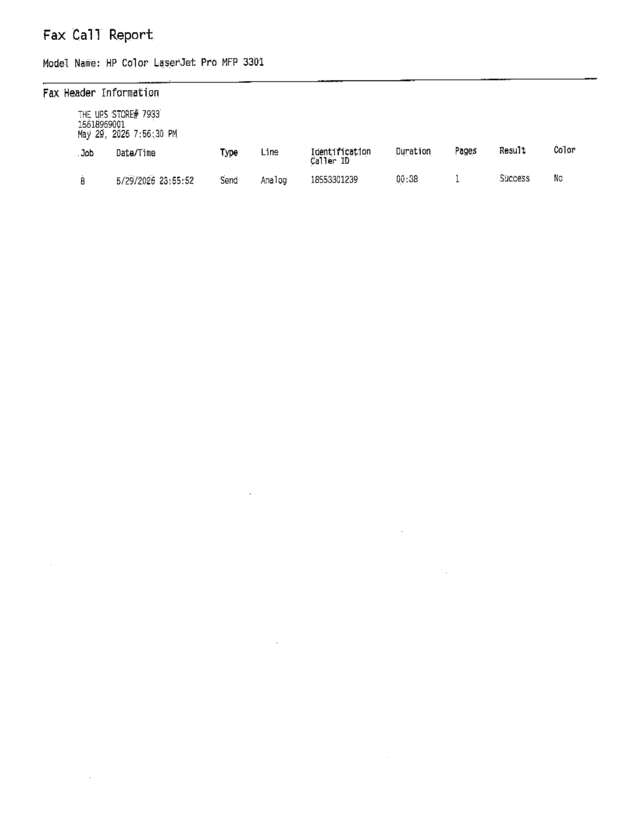 fax page