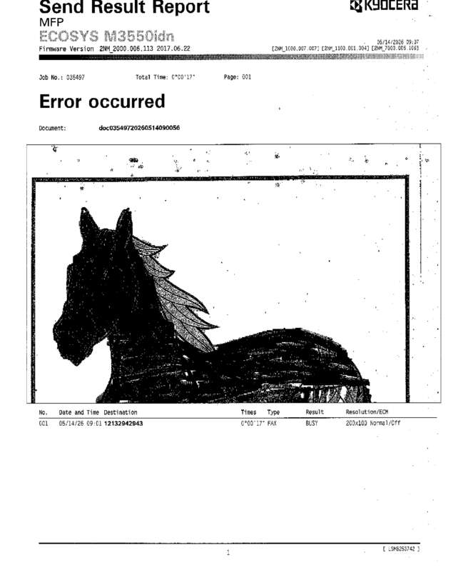fax page