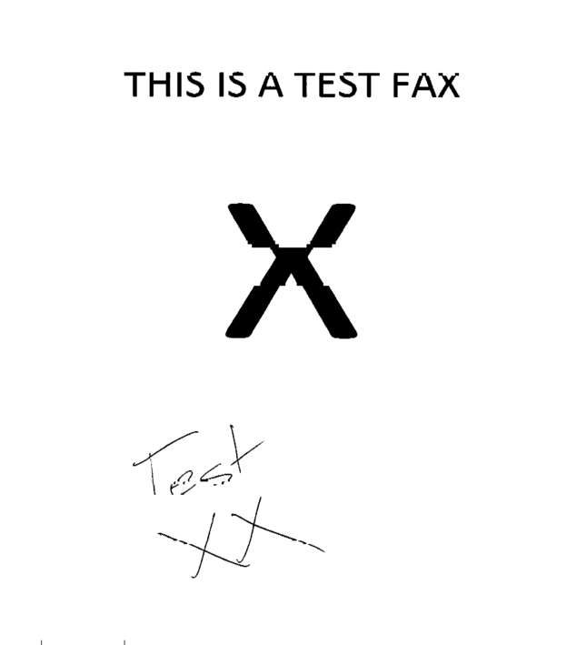 fax page