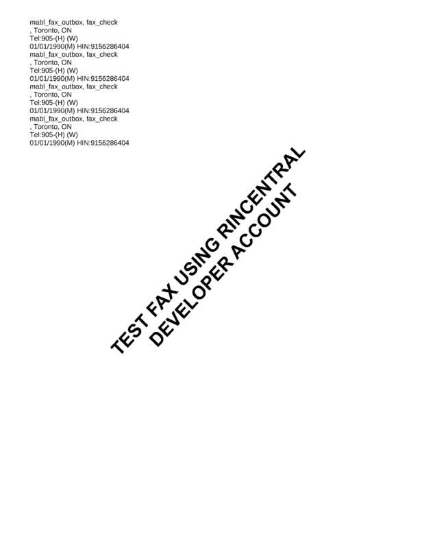 fax page