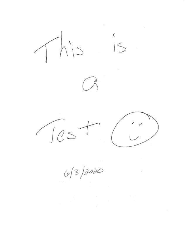 Fax page