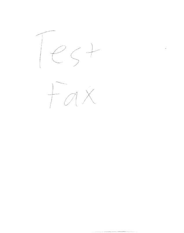 fax page