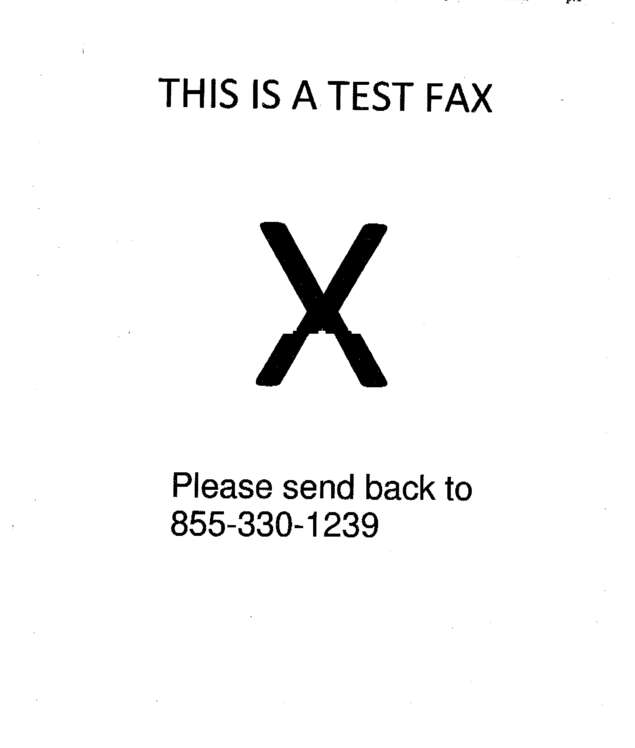 fax page