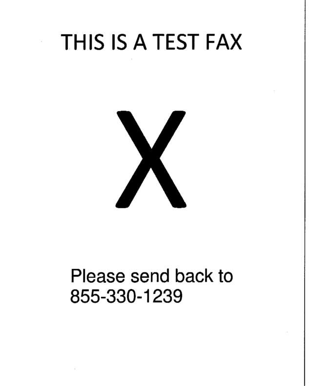 fax page